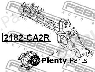  FEBEST part 2182-CA2R (2182CA2R) Wheel Hub