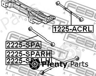  FEBEST part 2225SPARH Track Control Arm