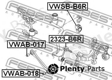  FEBEST part 2323-B6R (2323B6R) Rod/Strut, stabiliser