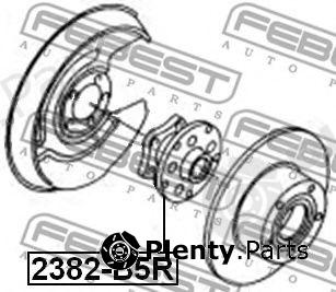  FEBEST part 2382-B5R (2382B5R) Wheel Hub