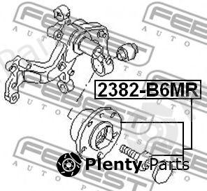  FEBEST part 2382-B6MR (2382B6MR) Wheel Hub