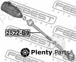  FEBEST part 2522-B9 (2522B9) Tie Rod Axle Joint