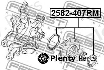  FEBEST part 2582-407RM (2582407RM) Wheel Hub