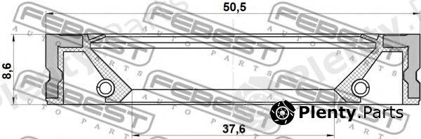  FEBEST part 95GFZ-39500808X (95GFZ39500808X) Seal, wheel hub
