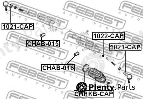  FEBEST part CHRKB-CAP (CHRKBCAP) Bellow, steering