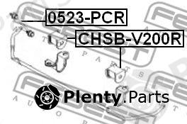  FEBEST part CHSB-V200R (CHSBV200R) Stabiliser Mounting
