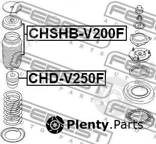  FEBEST part CHSHBV200F Protective Cap/Bellow, shock absorber