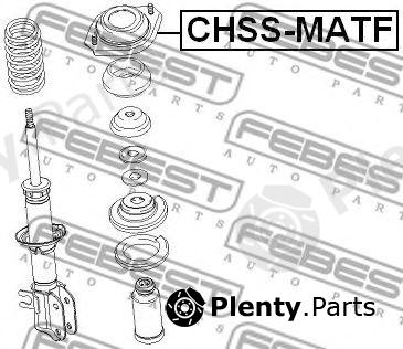  FEBEST part CHSSMATF Mounting, shock absorbers