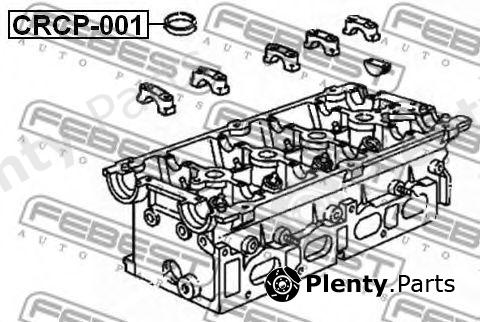  FEBEST part CRCP-001 (CRCP001) Sealing Ring, spark plug shaft