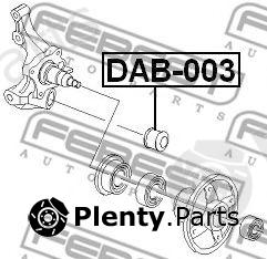  FEBEST part DAB003 Bush, shock absorber