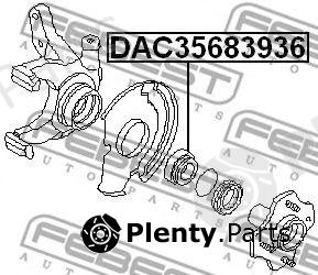  FEBEST part DAC35683936 Wheel Bearing
