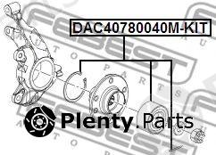  FEBEST part DAC40780040M-KIT (DAC40780040MKIT) Wheel Bearing