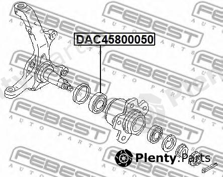  FEBEST part DAC45800050 Wheel Bearing