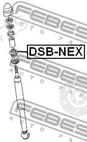  FEBEST part DSB-NEX (DSBNEX) Spacer Bush, shock absorber