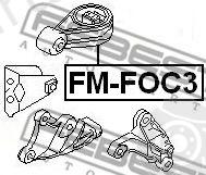  FEBEST part FMFOC3 Engine Mounting