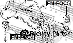  FEBEST part FMFOC4 Mounting, axle beam