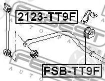  FEBEST part FSB-TT9F (FSBTT9F) Stabiliser Mounting