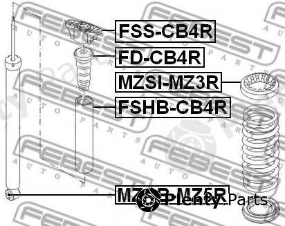  FEBEST part FSS-CB4R (FSSCB4R) Mounting, shock absorbers