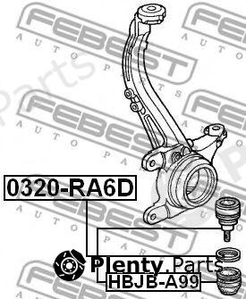  FEBEST part HBJB-A99 (HBJBA99) Repair Kit, ball joint