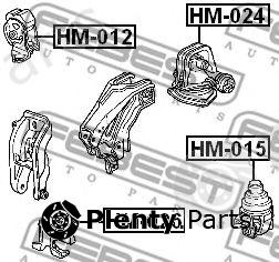  FEBEST part HM026 Engine Mounting