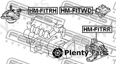  FEBEST part HM-FITWD (HMFITWD) Engine Mounting