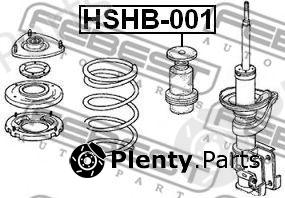  FEBEST part HSHB001 Protective Cap/Bellow, shock absorber