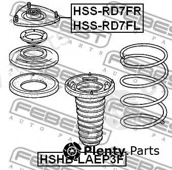  FEBEST part HSHBLAEP3F Protective Cap/Bellow, shock absorber