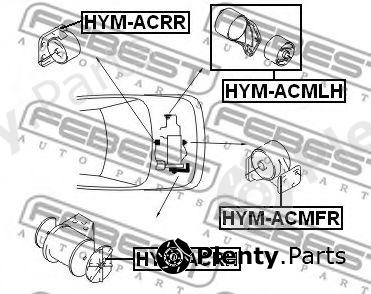  FEBEST part HYM-ACRR (HYMACRR) Engine Mounting