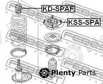  FEBEST part KDSPAF Shock Absorber