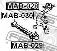  FEBEST part MAB030 Control Arm-/Trailing Arm Bush