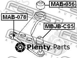  FEBEST part MAB076 Control Arm-/Trailing Arm Bush