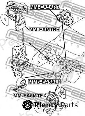  FEBEST part MMB-EA5ALH (MMBEA5ALH) Engine Mounting