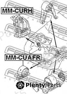  FEBEST part MMCURH Engine Mounting