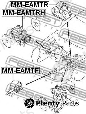  FEBEST part MMEAMTRH Engine Mounting