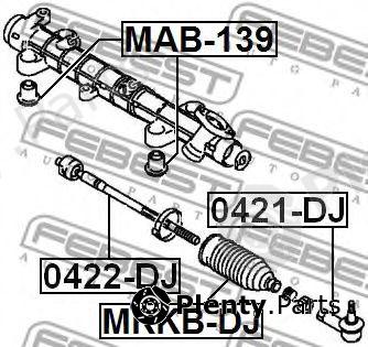  FEBEST part MRKB-DJ (MRKBDJ) Bellow, steering