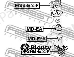  FEBEST part MSHBE55F Protective Cap/Bellow, shock absorber