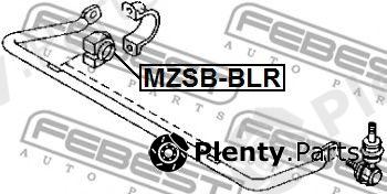  FEBEST part MZSB-BLR (MZSBBLR) Stabiliser Mounting