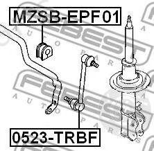  FEBEST part MZSB-EPF01 (MZSBEPF01) Stabiliser Mounting