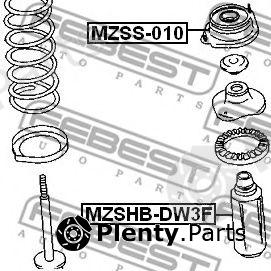  FEBEST part MZSS010 Mounting, shock absorbers