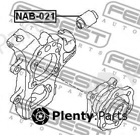 FEBEST part NAB021 Bush, control arm mounting