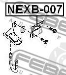 FEBEST part NEXB-007 (NEXB007) Mounting Kit, exhaust system