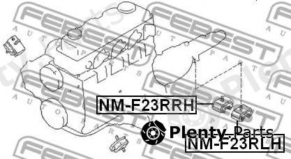  FEBEST part NM-F23RRH (NMF23RRH) Engine Mounting