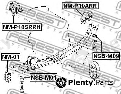  FEBEST part NMP10ARR Engine Mounting