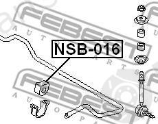  FEBEST part NSB016 Stabiliser Mounting