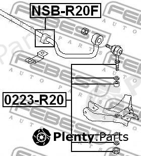  FEBEST part NSBR20F Stabiliser Mounting