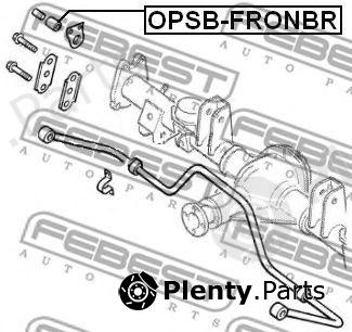  FEBEST part OPSB-FRONBR (OPSBFRONBR) Stabiliser Mounting