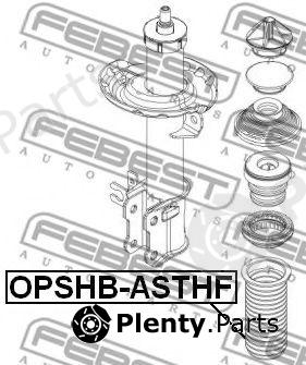  FEBEST part OPSHB-ASTHF (OPSHBASTHF) Protective Cap/Bellow, shock absorber