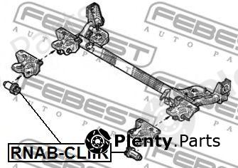  FEBEST part RNAB-CLIIR (RNABCLIIR) Mounting, axle beam