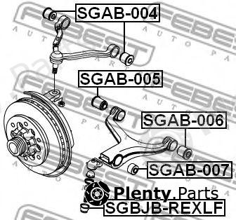  FEBEST part SGBJB-REXLF (SGBJBREXLF) Repair Kit, ball joint