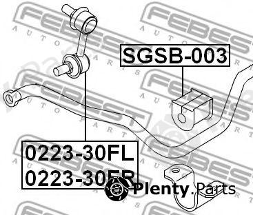  FEBEST part SGSB-003 (SGSB003) Stabiliser Mounting